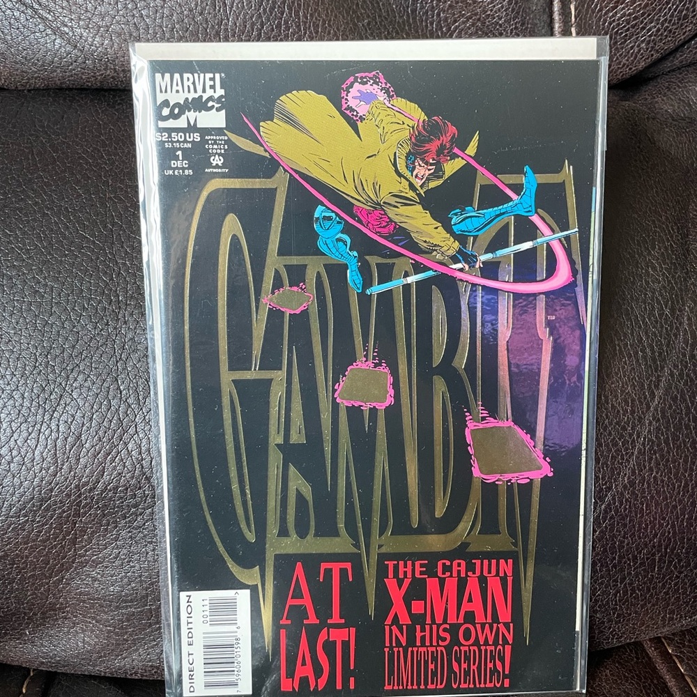 Gambit At Last! Marvel Comic Books